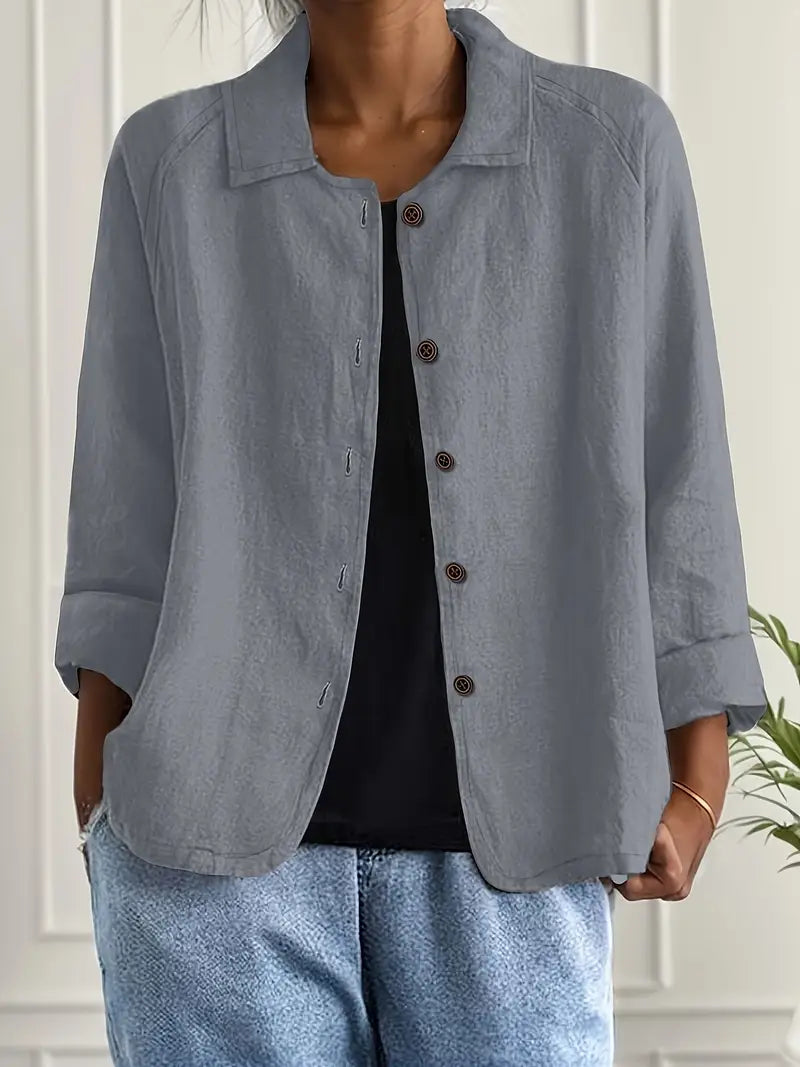 Eva™ | Klassisk Lett Bluse