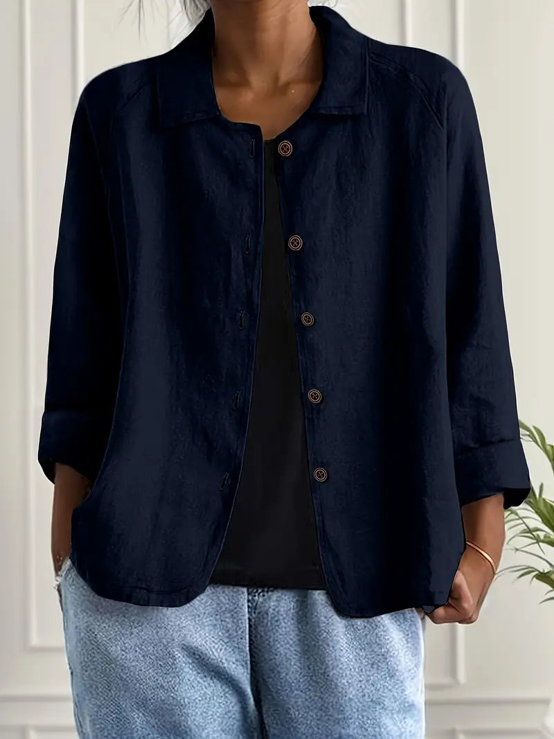 Eva™ | Klassisk Lett Bluse