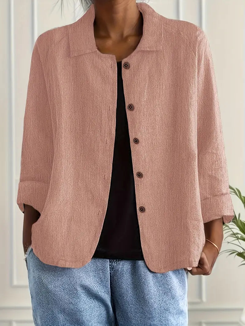 Eva™ | Klassisk Lett Bluse