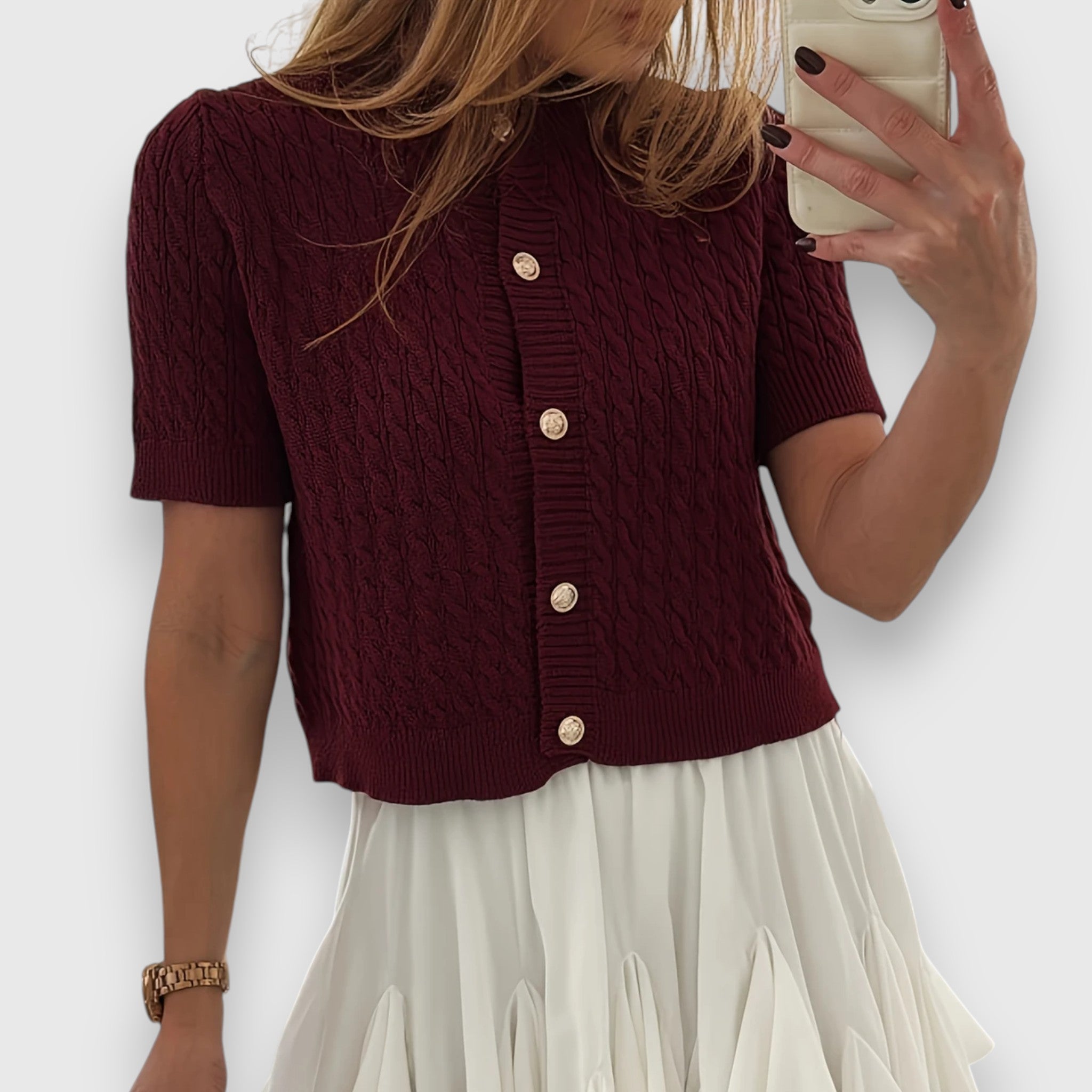 Liora – Lett cardigan-sweater