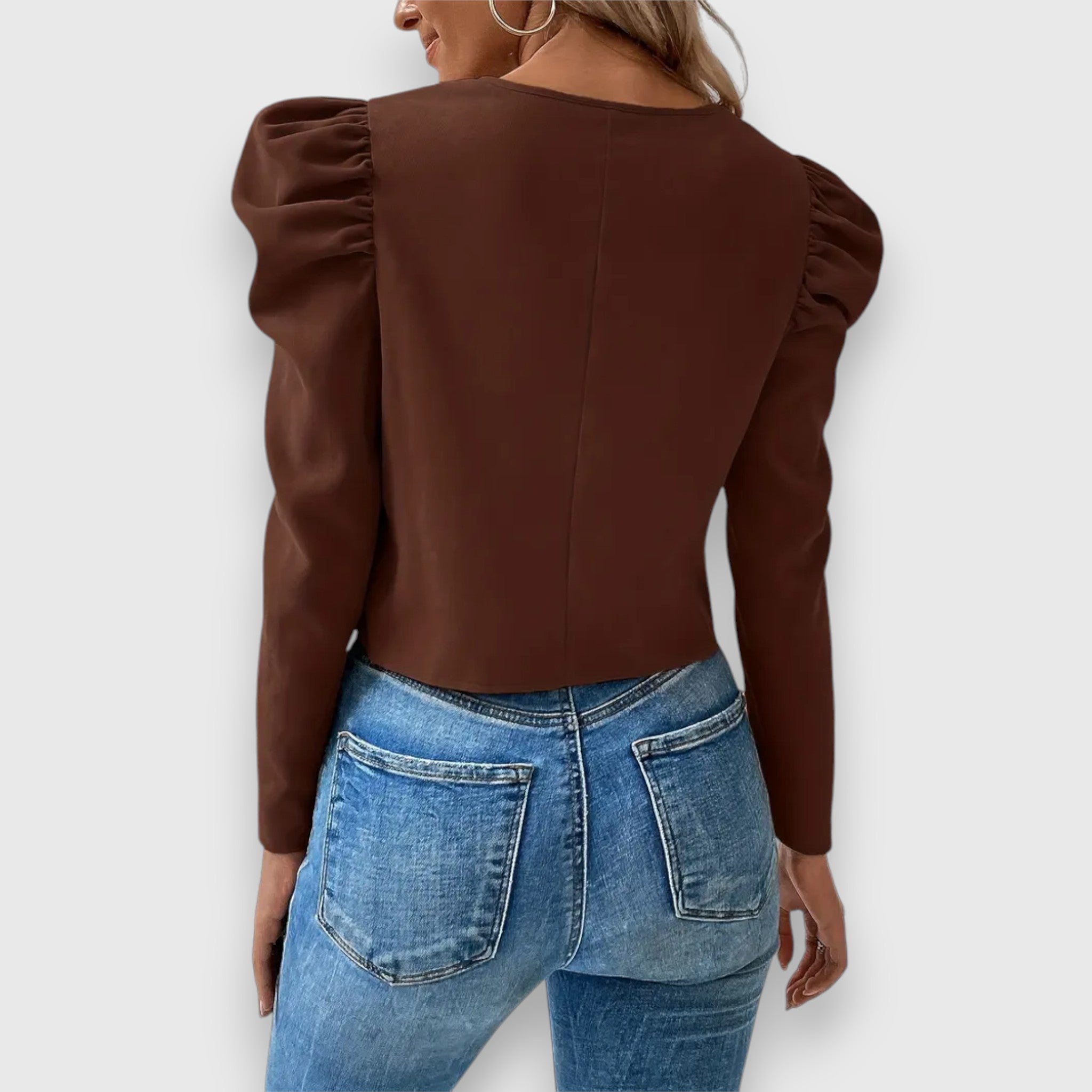 Lucia – Jakke med puffete ermer