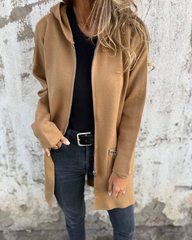 Hilde - Cardigan med lange ermer