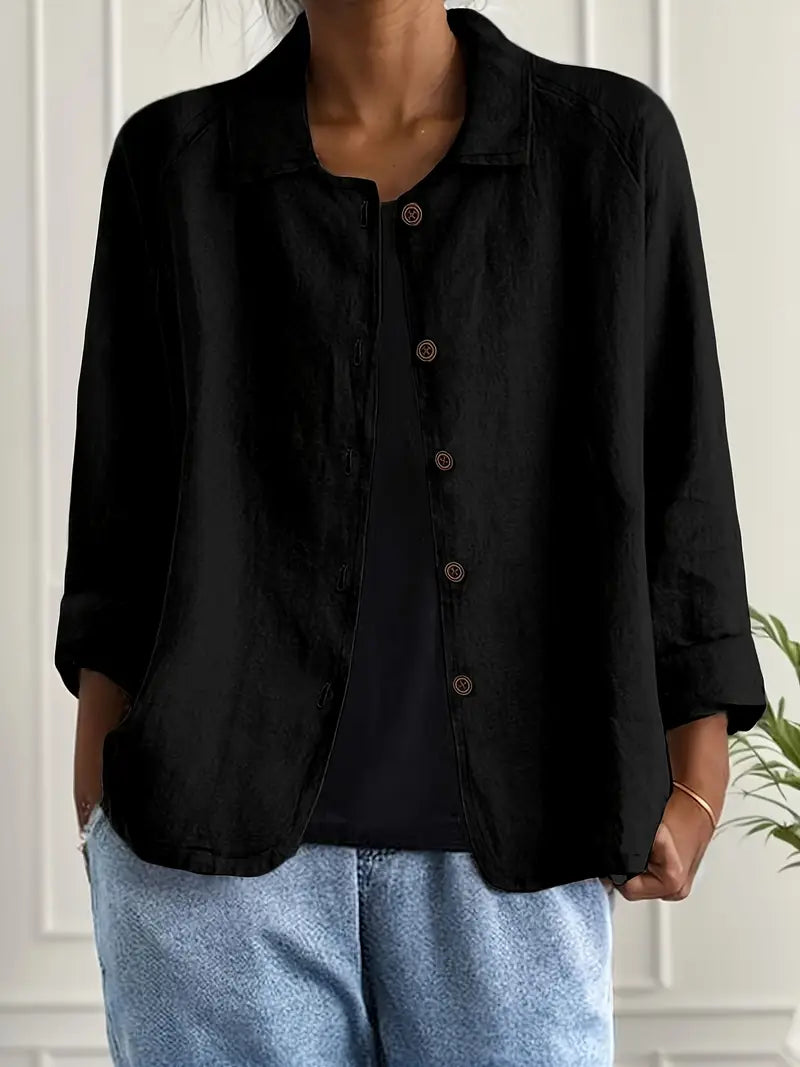 Eva™ | Klassisk Lett Bluse