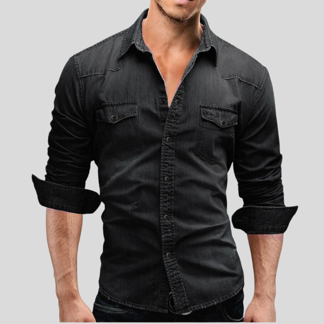 Alex™ - Moderne denimskjorte