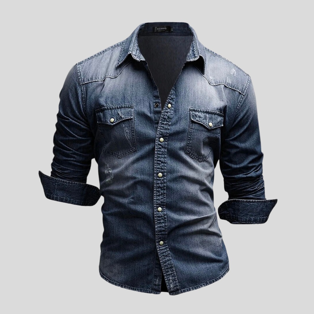 Alex™ - Moderne denimskjorte