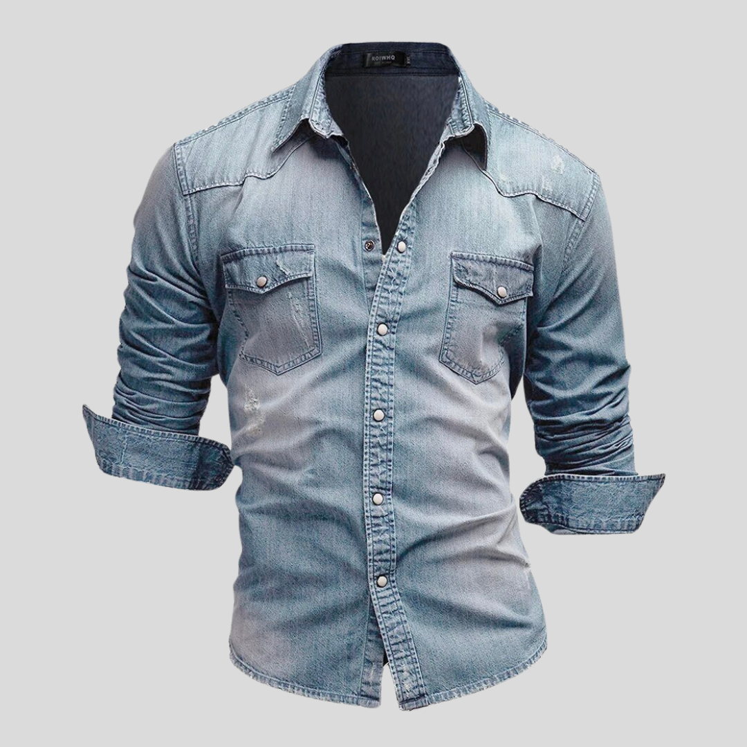 Alex™ - Moderne denimskjorte