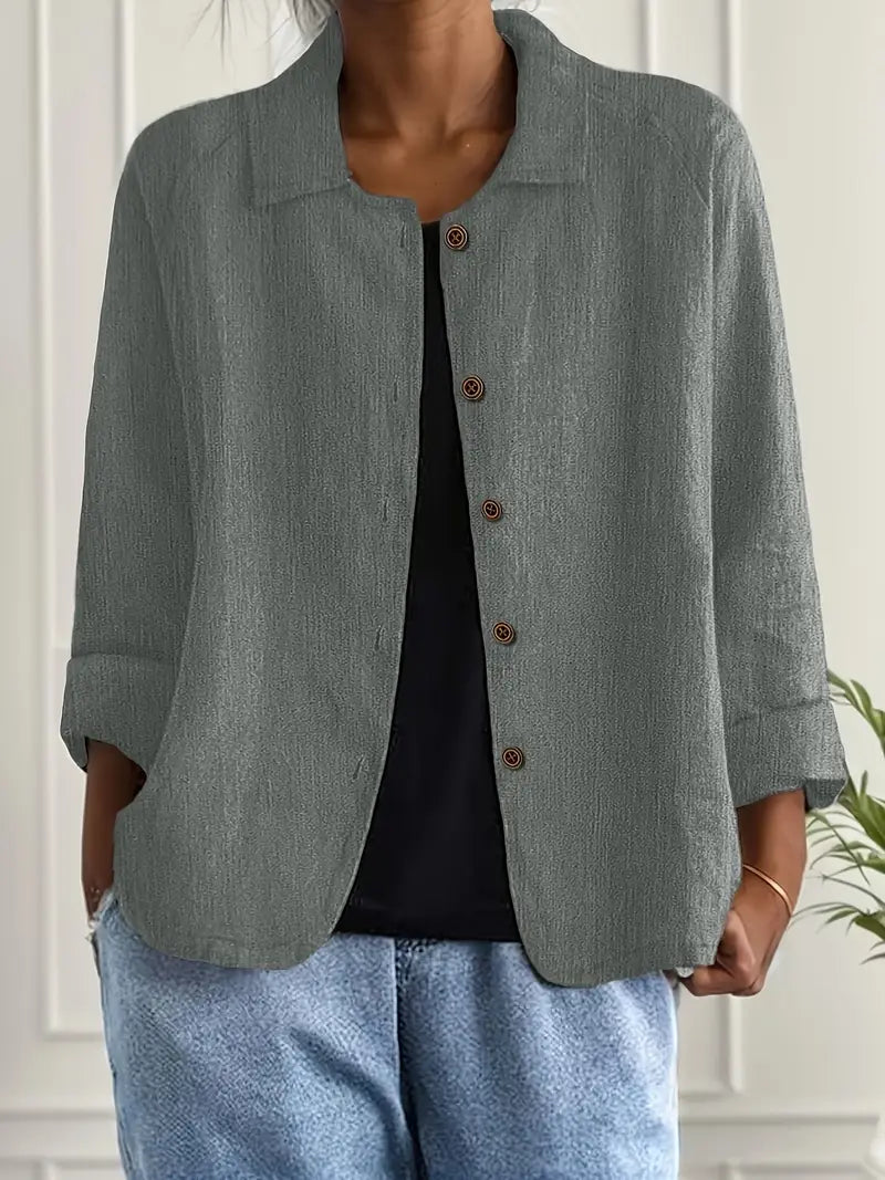 Eva™ | Klassisk Lett Bluse