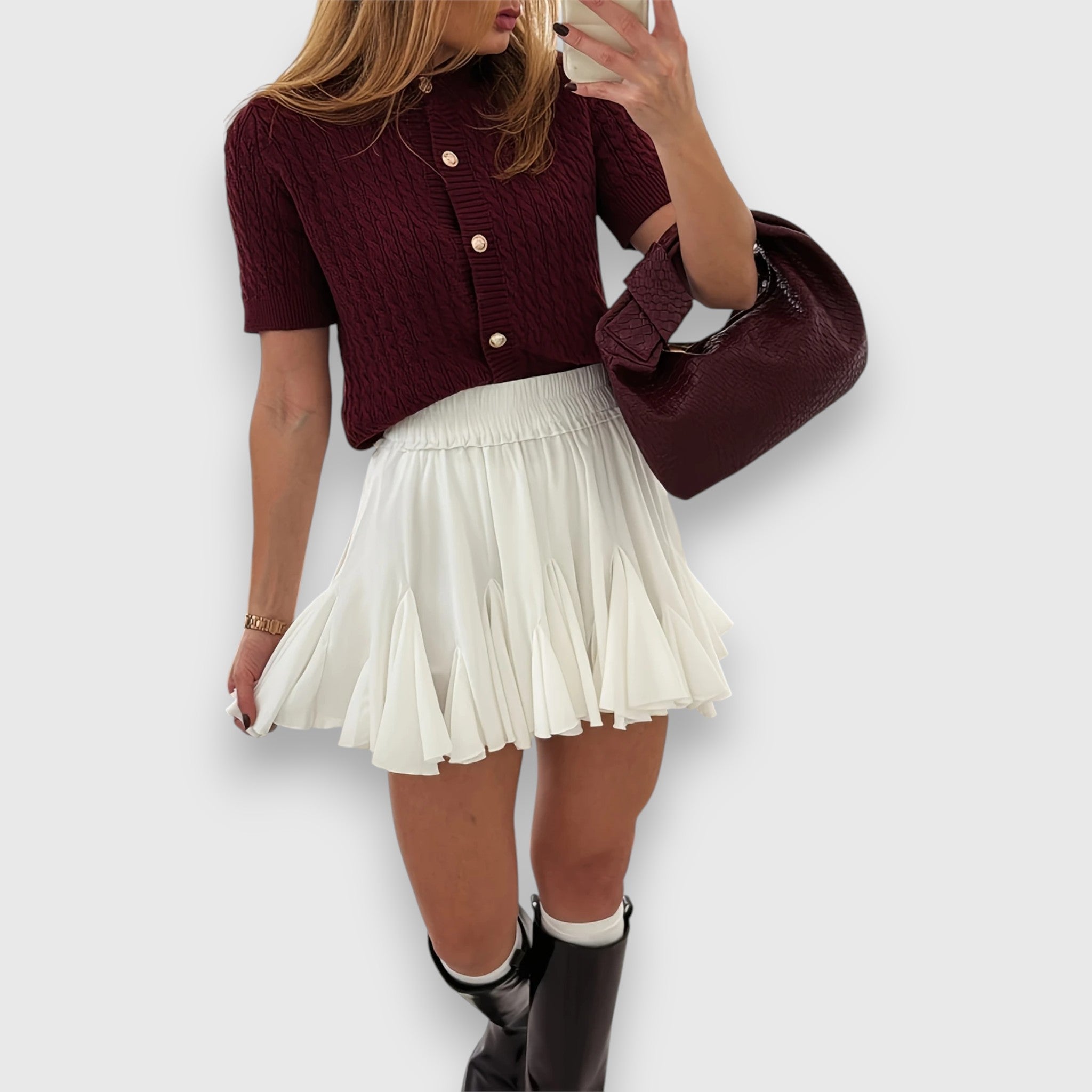 Liora – Lett cardigan-sweater