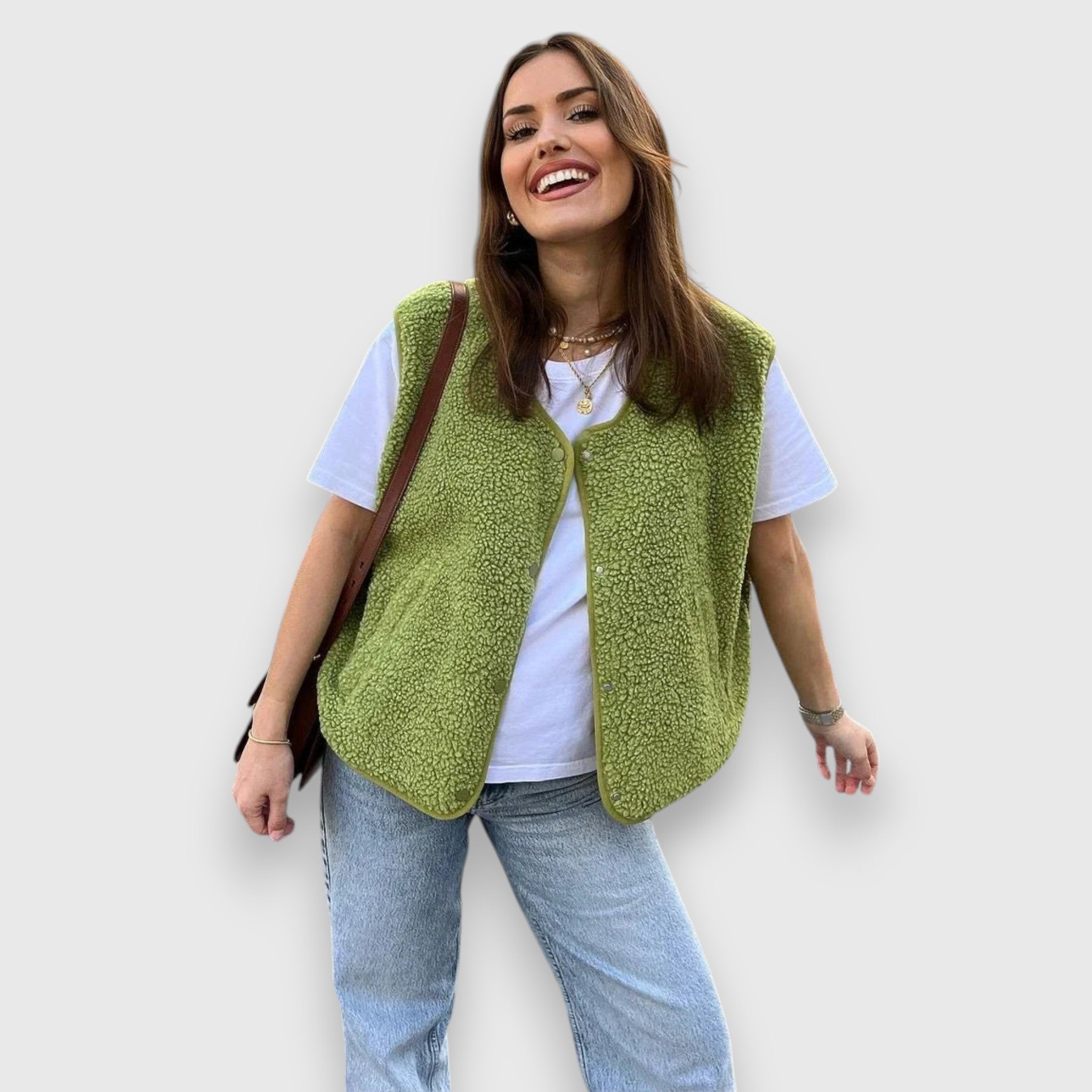 Milena – Koselig fleecevest
