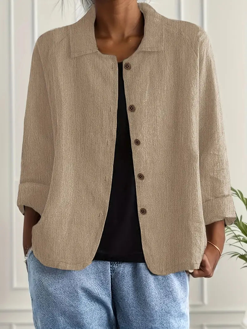 Eva™ | Klassisk Lett Bluse