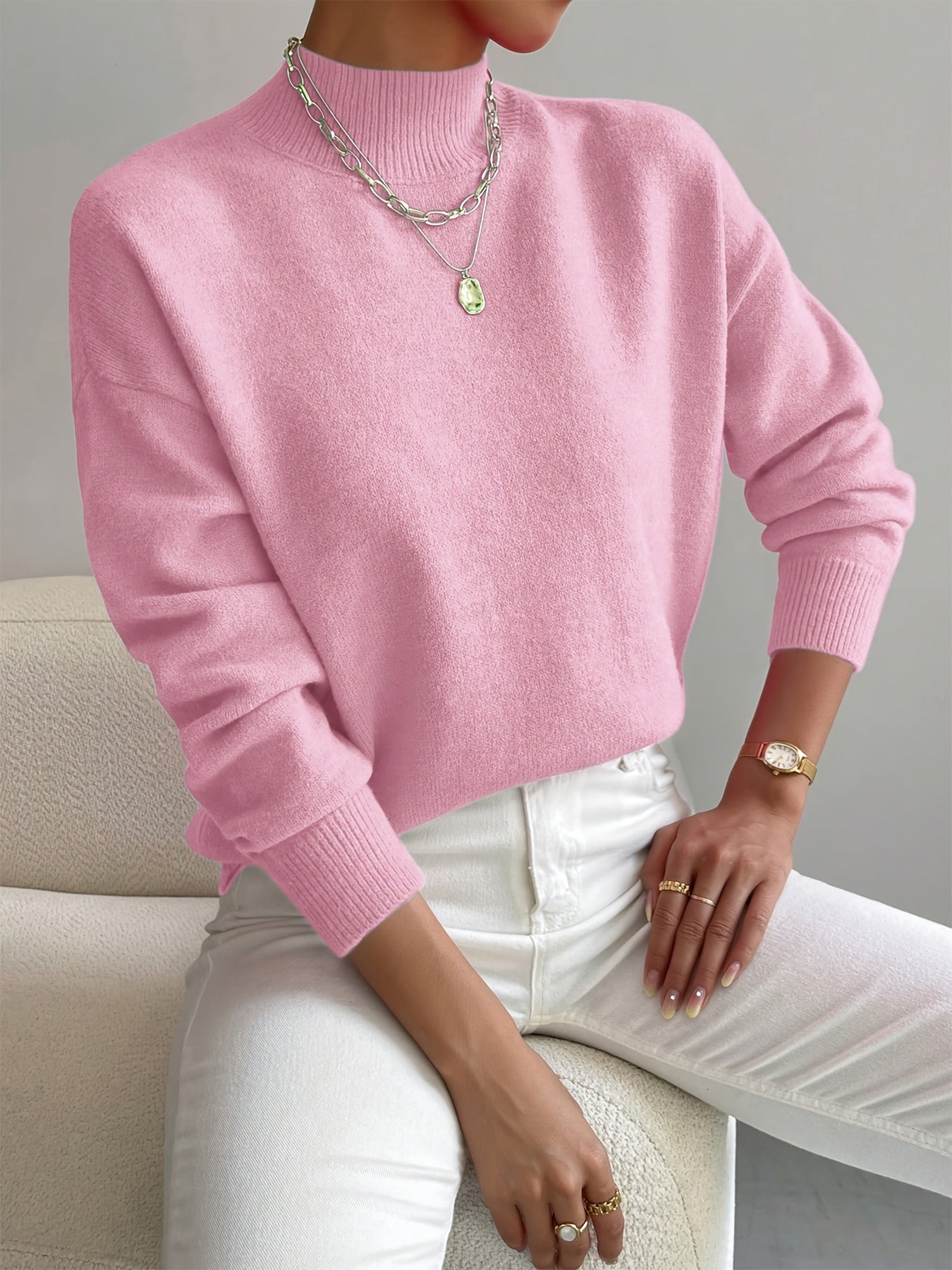 Maria | Elegant og komfortabel kragegenser